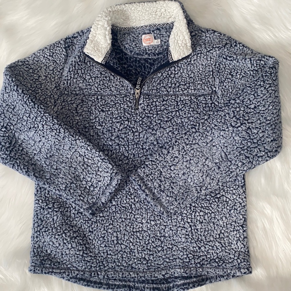 Blue Fuzzy Sweater